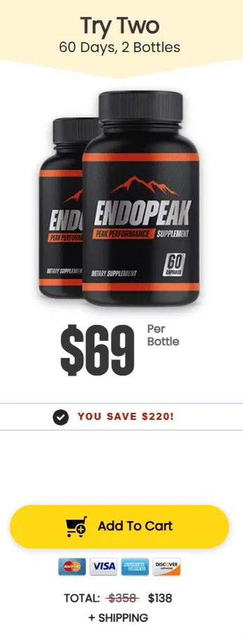 Endureon Pro  Single Bottle Package
